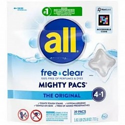 All free & clear mighty pac 300ct